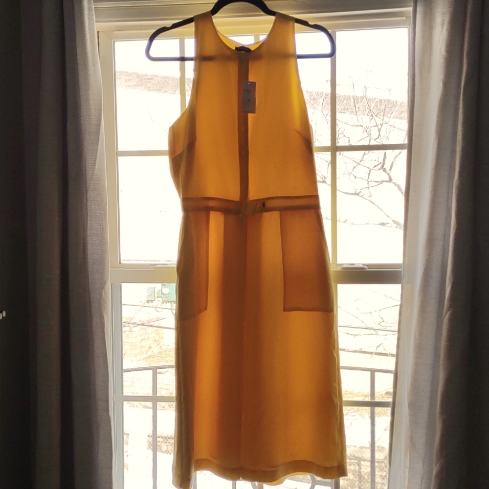 Banana Republic dress, Size 10, yellow